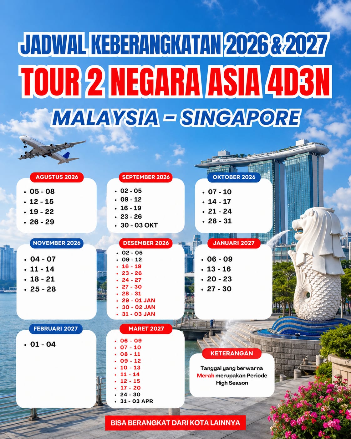 Jadwal 2 Negara